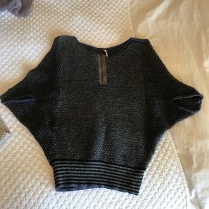 Free People cold shoulder shrug sweater